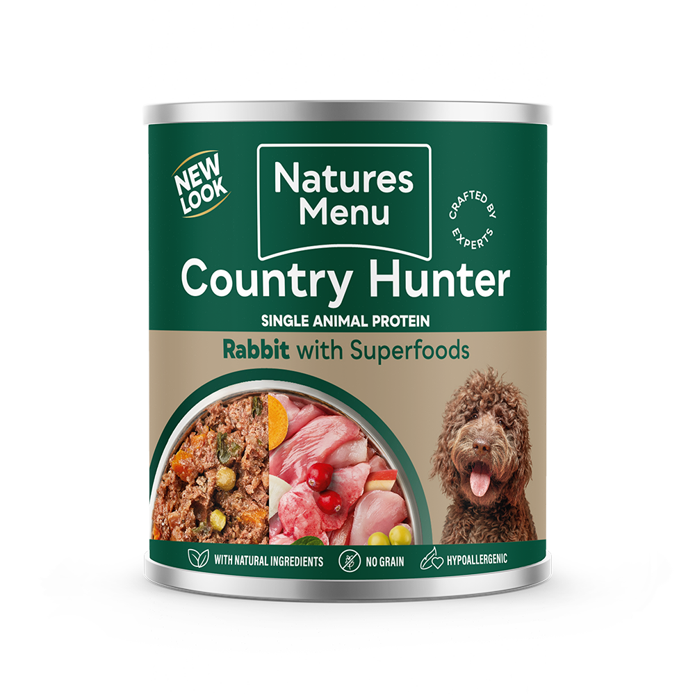 Natures menu Natures Menu Meals Rabbit Adult Wet Dog Food pet food packaging